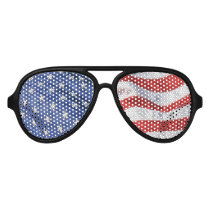 American Flag Waving Stars and Stripes USA Aviator Sunglasses American Flag Waving Stars and Stripes USA Aviator Sunglasses