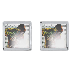 American Flag Welder Cufflinks