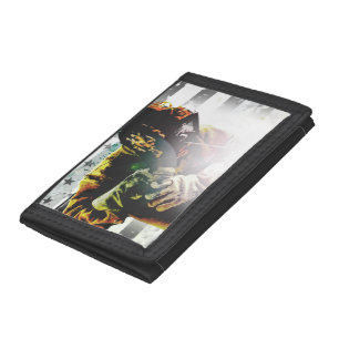 American Flag Welder Trifold Wallet