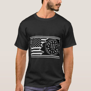 American Flag When Tyranny Becomes Law  © FB @ # T-Shirt