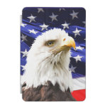 American Flag with Bald Eagle iPad Mini Cover