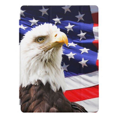 American Flag with Bald Eagle iPad Pro Cover