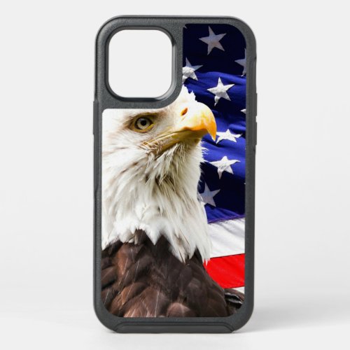American Flag with Bald Eagle OtterBox iPhone Case