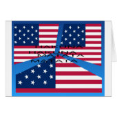 American Flag with Hakuna Matata: Patriotic Design (Front Horizontal)
