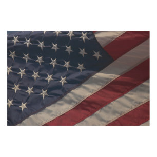 American flag. wood wall art