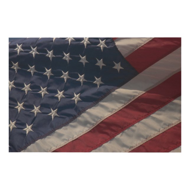 American flag. wood wall art (Front)