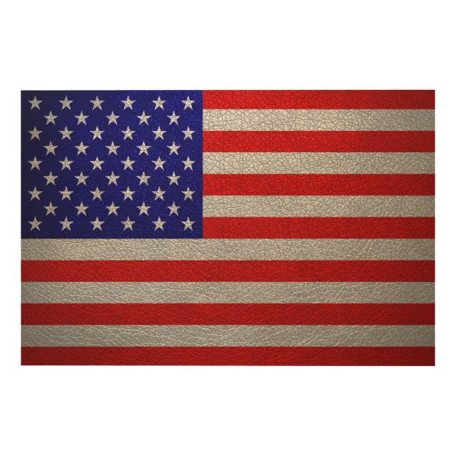 American Flag Wood Wall Decor (Front)