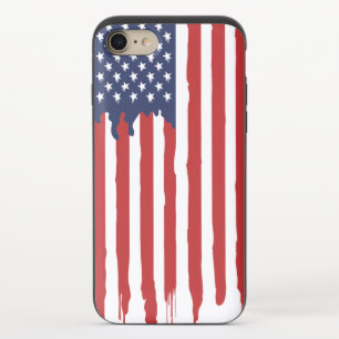 American Flag   Zazzle_Growshop. iPhone 8/7 Slider Case