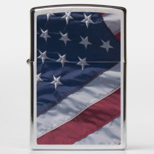 American flag. zippo lighter