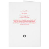 American Flamingo Cards (Back)
