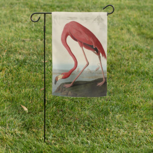 American Flamingo from Audubon's Birds of America Garden Flag