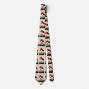 American Flamingo from Audubon's Birds of America Neck Tie