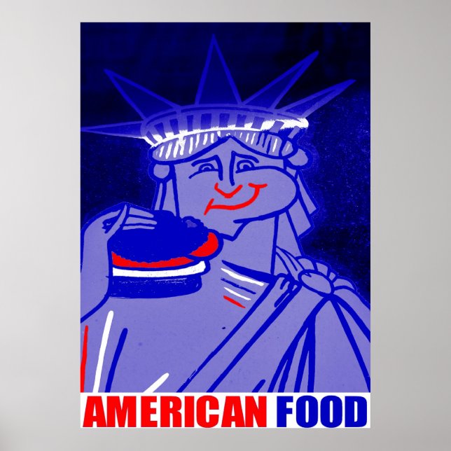 "American Food" By Urban59 ArtWorks Studio NYC Poster (Front)