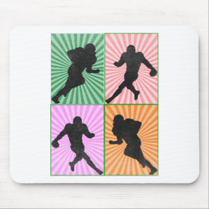American football artwork for football lovers mouse pad
