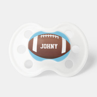 American Football Baby Boy Custom Name/Text Cute Pacifier
