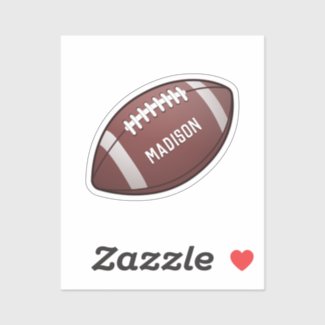 American Football Ball Custom Name