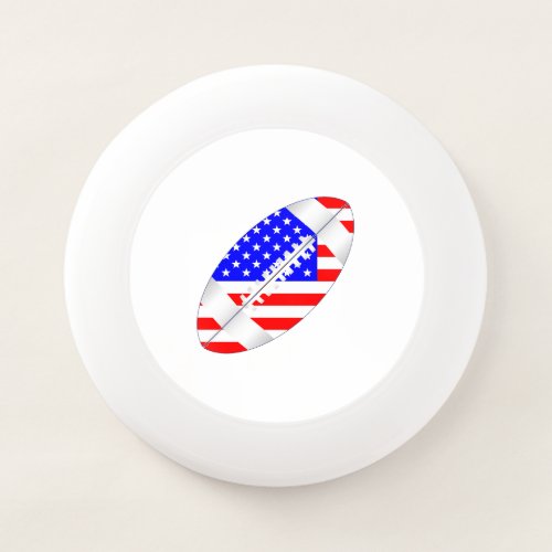 American Football Ball Flag Wham_O Frisbee