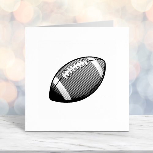 American Football Ball Self_inking Stamp