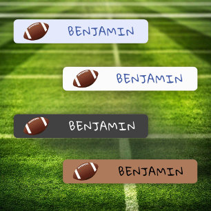 American Football Ball Sports Name Kids' Labels