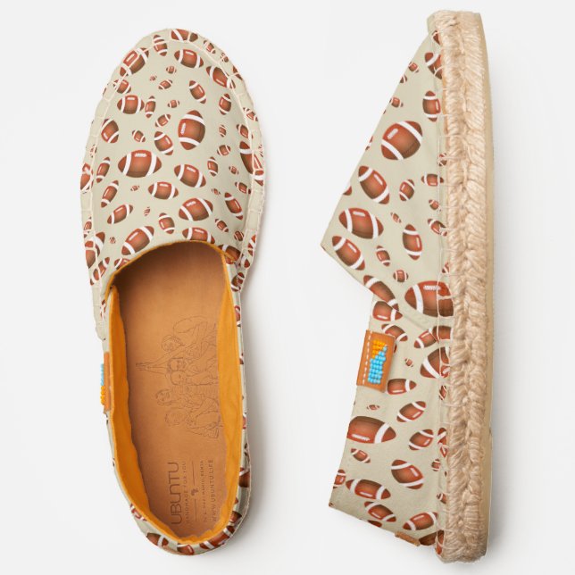 American Football Balls Espadrilles (Side)