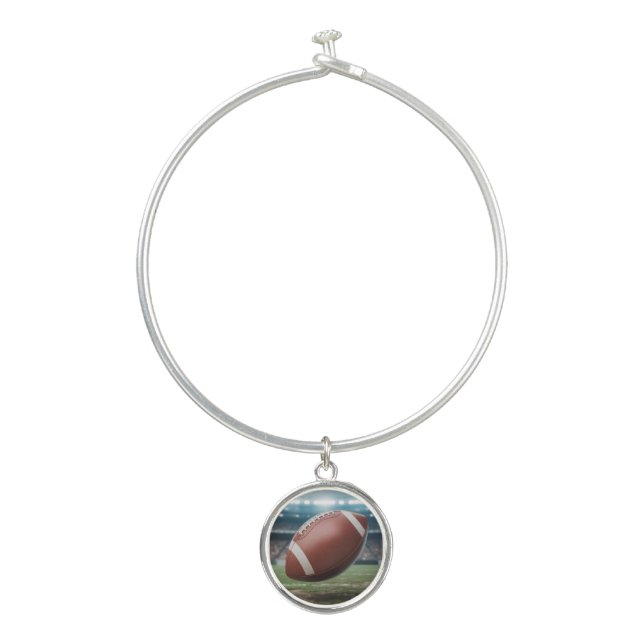 American Football Bangle Bracelet (Front)