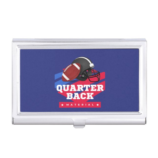 American Football Business Card Case (Front)