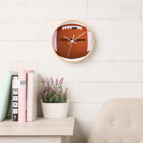 American football clock