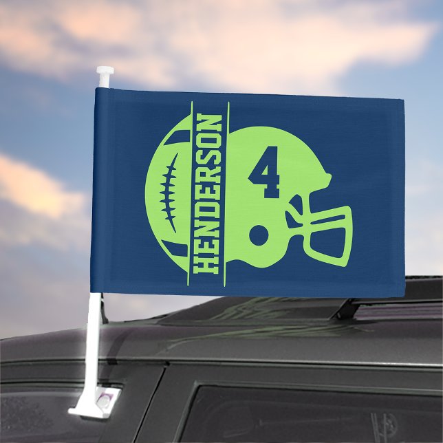 American Football Customized Game Day Car Flag (Creator Uploaded)