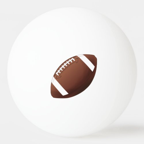 American football dive We have touchdown Ping_Pong Ball