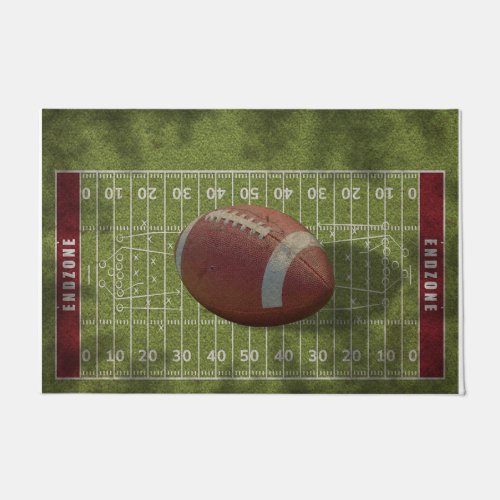 American  Football Doormat _ Custom Doormat 