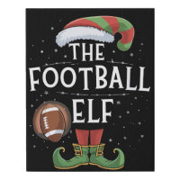 American Football Elf Family Matching Christmas 