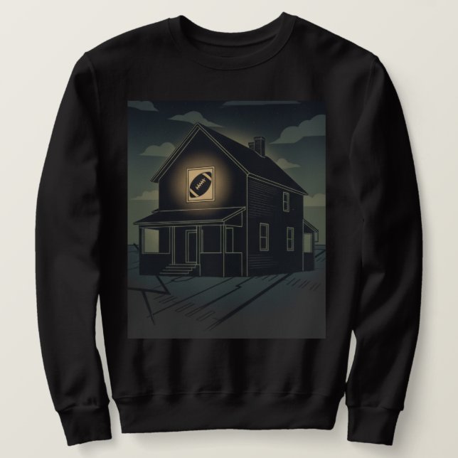 AMERICAN FOOTBALL EMO BAND INSPIRED MINIMALIST  SWEATSHIRT (Design Front)