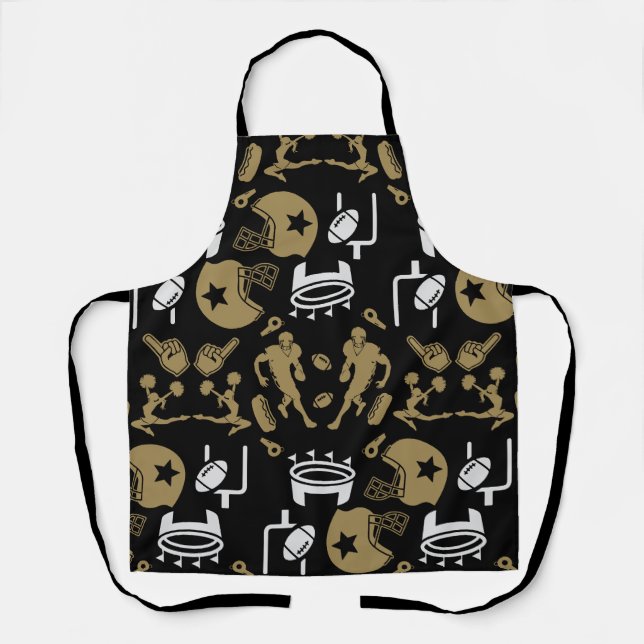 American Football Fan  Apron (Front)