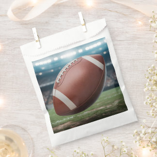 American Football Favor Bag