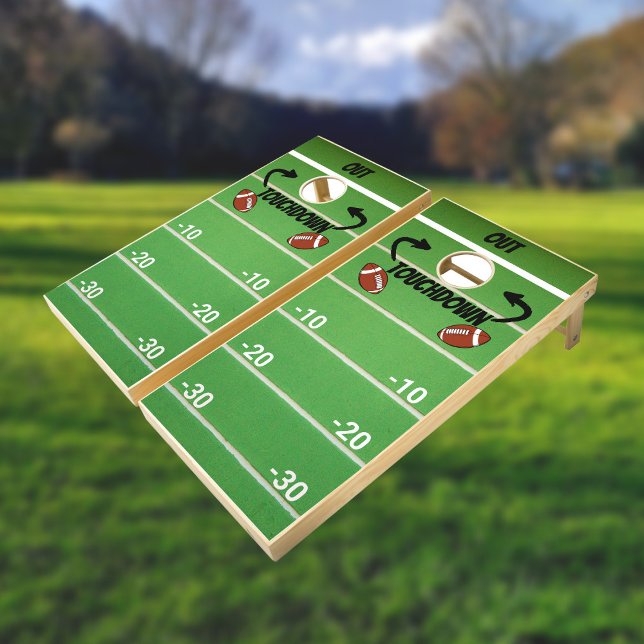 American Football Field Cornhole Set (Creator Uploaded)