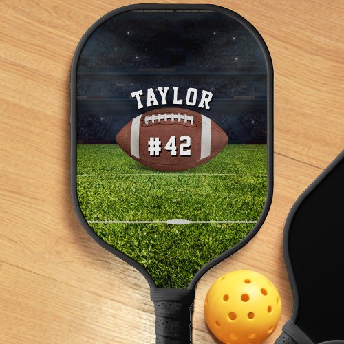American Football Field Name Team Jersey Number Pickleball Paddle