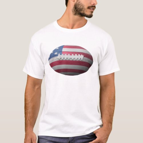 American Football Flag T_Shirt