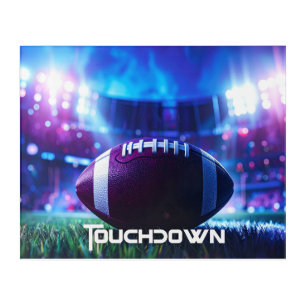 AMERICAN FOOTBALL - FOOTBALL - TOUCHDOWN ACRYLIC PRINT