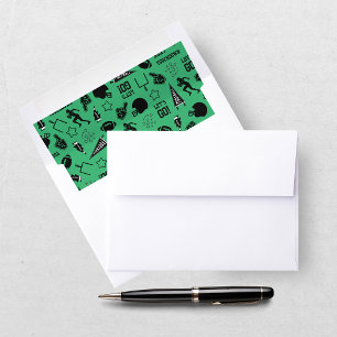 American Football Green Sports Home Decor Envelope Liner