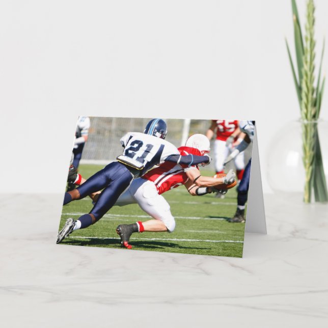 American Football Greeting Cards (Front)