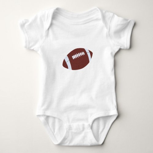 American Football Gridiron Ball  Baby Bodysuit
