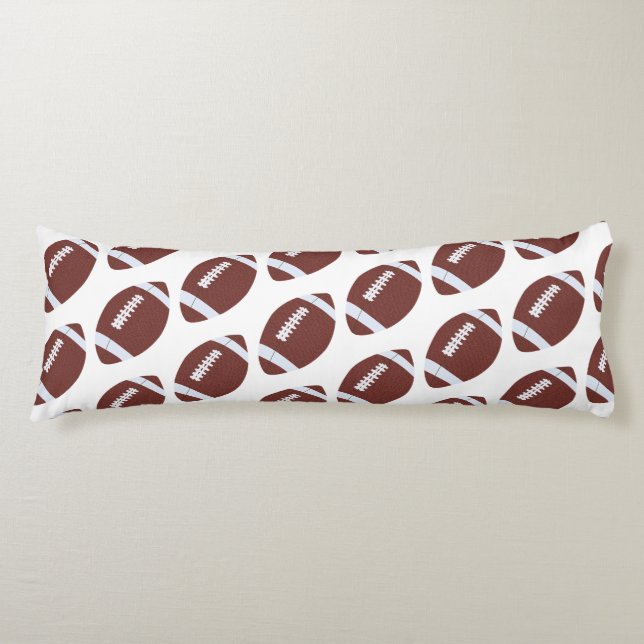 American Football Gridiron Ball  Body Pillow (Front)