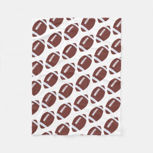 American Football Gridiron Ball  Fleece Blanket