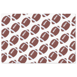 American Football Gridiron Ball Pattern Tissue Paper