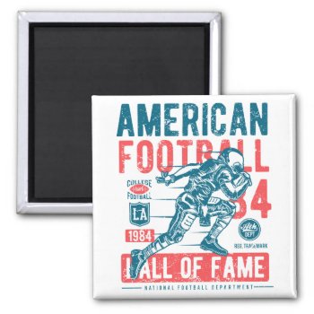 American Football Hall Of Fame Magnet by robby1982 at Zazzle