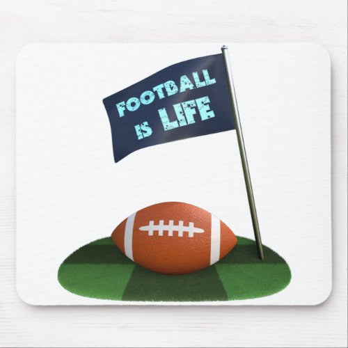American Football is Life Mouse Pad