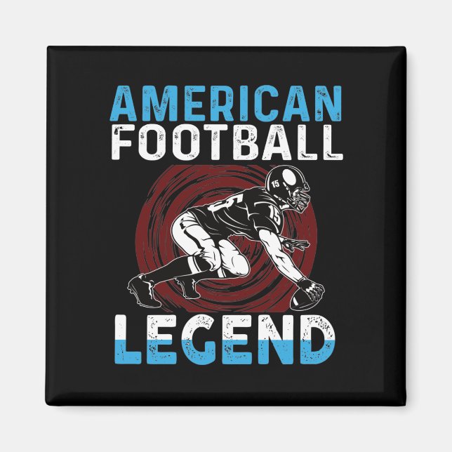 American Football Legend Magnet (Front)