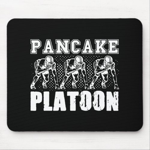 American Football Lineman Pancake Platoon Player S Mouse Pad