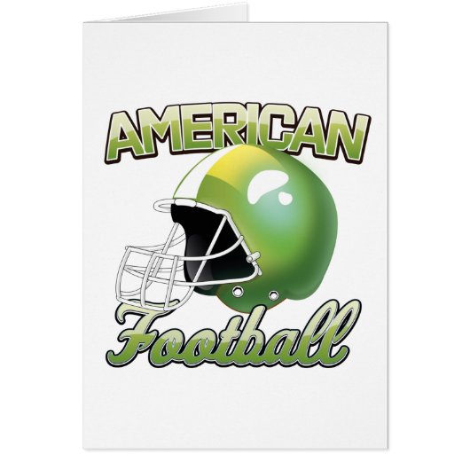 American Football logo Cards (Front)