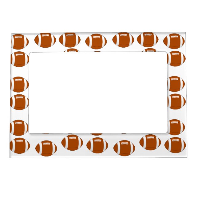 american football magnetic frame (Front)